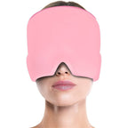 Cooling Therapy Head Wrap – Soothing Cold Compress Hat - GluxeHaus