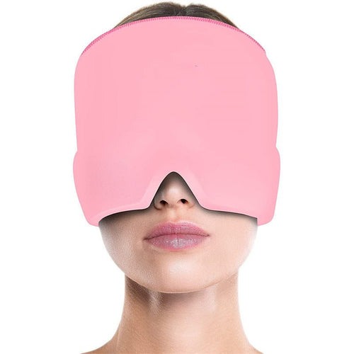 Cooling Therapy Head Wrap – Soothing Cold Compress Hat - GluxeHaus