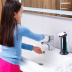 400ml Automatic Touchless Soap Dispenser – Black - GluxeHaus