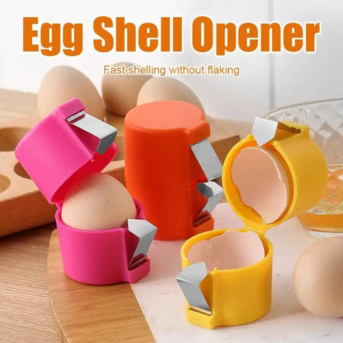 Egg Cracker & Beater Tool – Easy Kitchen Prep Gadget - GluxeHaus