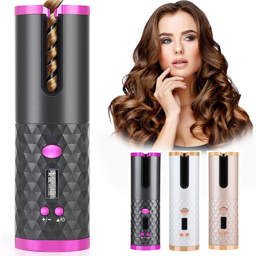 Automatic Hair Curler – Portable Ceramic Styling Tool - GluxeHaus