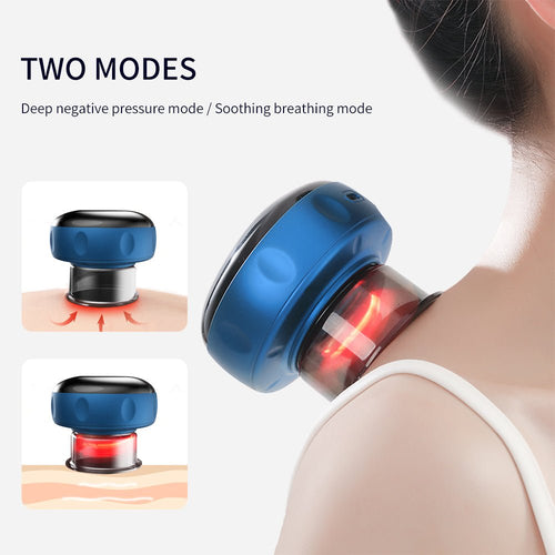 Electric Cupping Massager – Body Sculpting & Relaxation Tool - GluxeHaus