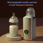 Portable Baby Bottle Warmer – USB Heating Sleeve - GluxeHaus