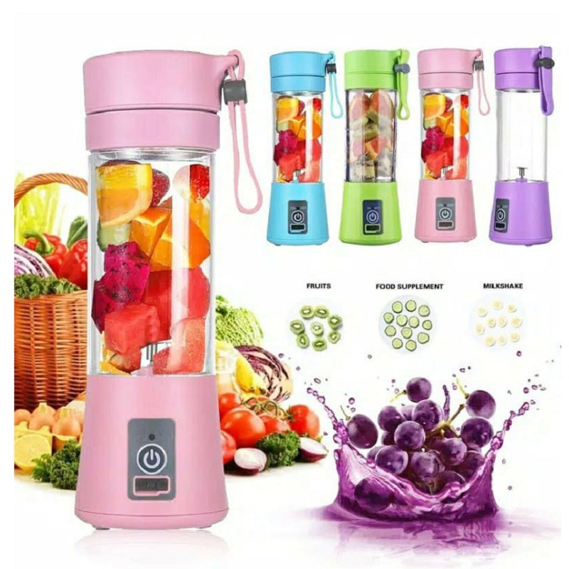 On - the - Go Mini Blender – Color Edition Smoothie Cup - GluxeHaus