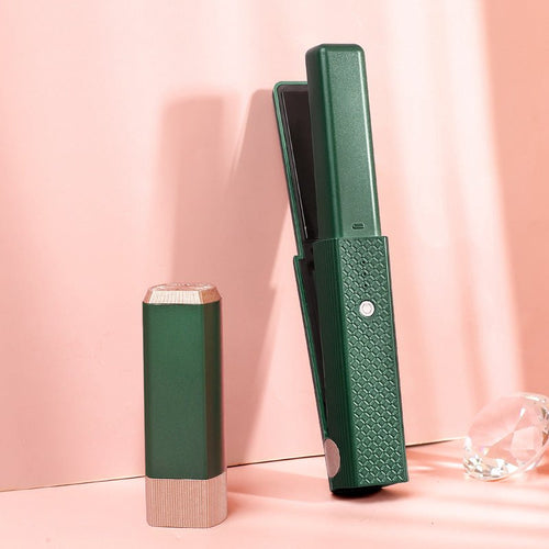 Cordless Hair Straightener – Portable USB Styling Tool - GluxeHaus