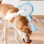 Pet Massage Brush Comb – Self - Cleaning Grooming Tool - GluxeHaus