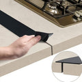 Silicone Stove Gap Cover – Heat - Resistant T - Shape Seal - GluxeHaus