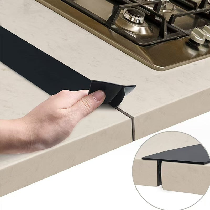 Kitchen Gap Solution Flexible T Shaped Silicone Seal Strip For Stove Top  Heat Resistant, Splash Guard, Easy Installation