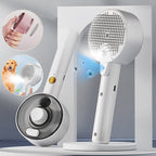 Pet Steam Brush – Self - Cleaning Grooming Tool for Dogs & Cats - GluxeHaus