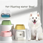 No - Spill Floating Pet Water Bowl - GluxeHaus