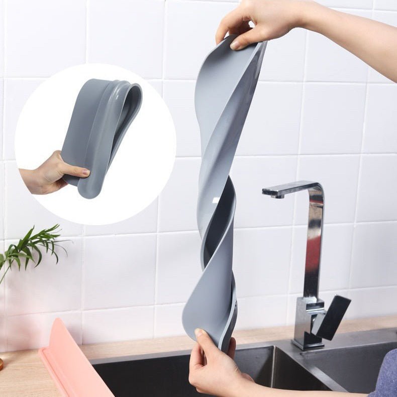 Thick Kitchen Sink Splash Guard Water Blocking Plate - GluxeHaus