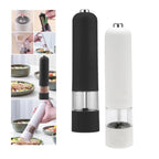 Electric Salt & Pepper Grinder – Adjustable One - Hand Operation - GluxeHaus