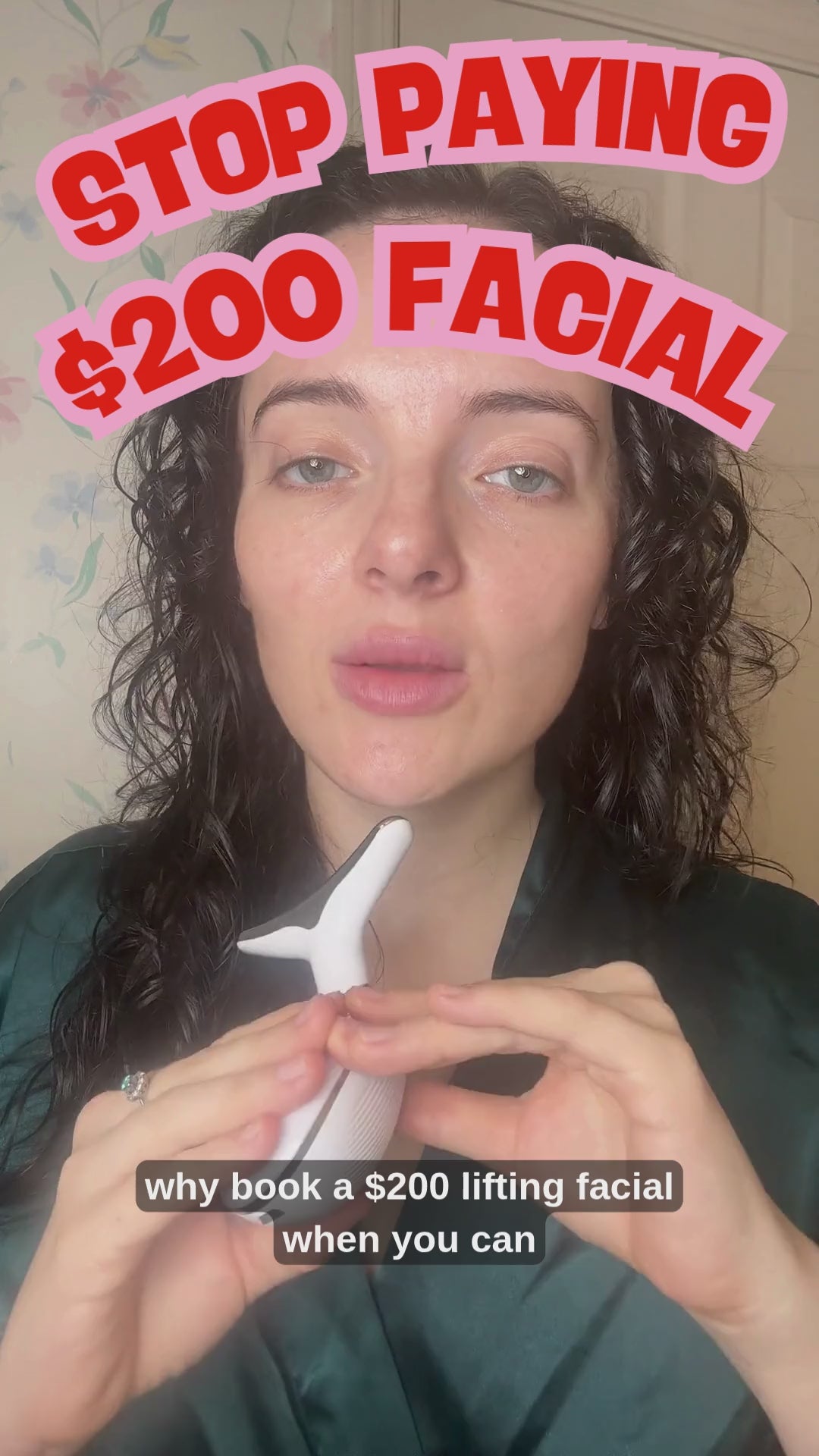 EMS Face & Neck Lift Device – Firm, Sculpt & Glow in Minutes